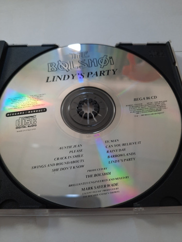 The Bolshoi - Lindy's Party Cd Made In England
