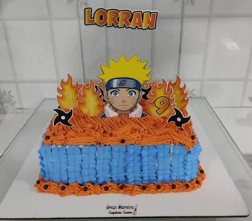 Topo de Bolo Naruto 🎂🎂🎈🎈😍😍 - Tati - Papelaria Personalizada