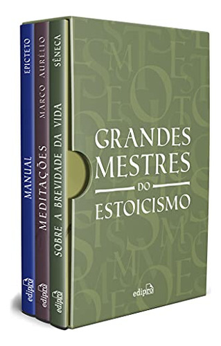 Libro Box Grandes Mestres Do Estoicismo De Epicteto Edipro