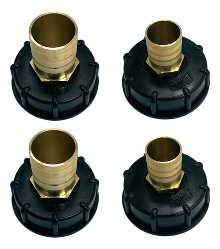 4 Piezas 1000l Ibc Tote Tank Valve Connector De Adaptador,