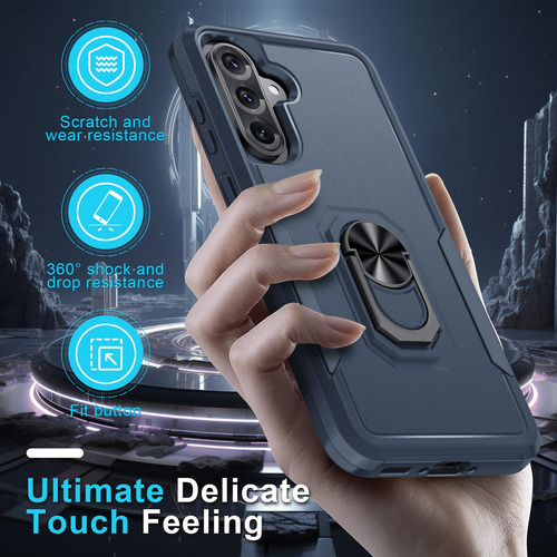 Funda De Samsung Galaxy A36, Con Soporte De Anillo