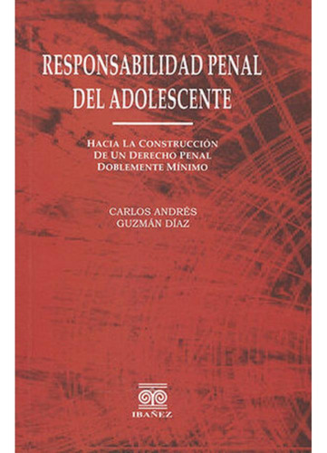 Libro.- Responsabilidad Penal Del Adolescente