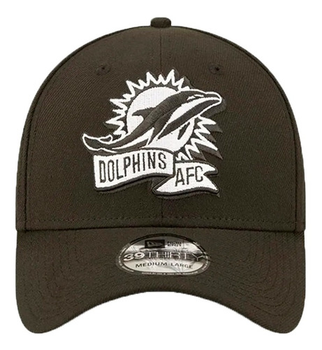 New Era Gorra Lifestyle Miami Dolphins Negro-blanco Fuk