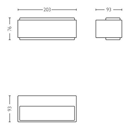 Imagen 4 de 7 de Aplique Led Gris Oscuro 2x4,5w - Philips Ph5108