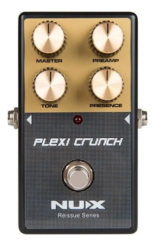 Pedal Nux Plexi Crunch Distorsion Para Guitarra