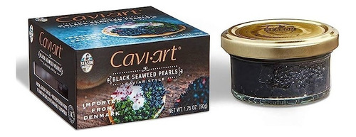 Caviar Perolas De Algas Marinhas 50g - Importado Dinamarca