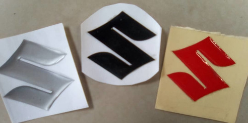 Imagen 6 de 6 de Calcomania O Emblema S Para Motos Suzuki Vstrom, Gn, En, Etc