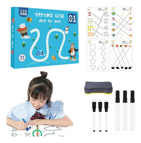 Kit De Educación Temprana Con Cuaderno De Trabajo Infantil R