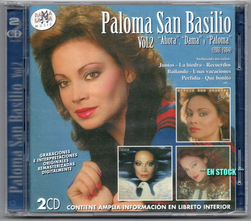 2 Cds *** Paloma San Basilio Vol.2 *** Orig Español Nuevo **