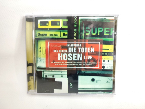 Die Toten Hosen, Im Auftrag Des Herrn, Cd Alemán, 1996, Mint