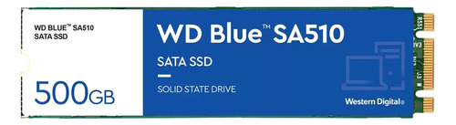 Disco Ssd M.2 2280 500 Gb Sata Western Digital Blue Sa510