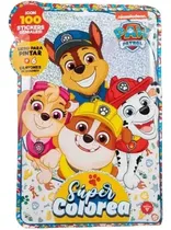 Comprar Super Colorea Paw Patrol (flow Pack Fda23 N1) Incl 100 Stickers, De Nickelodeon. Super Colorea, Vol. 1. Editorial Vértice, Tapa Blanda En Español, 2024