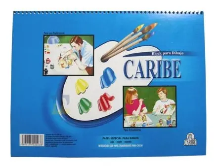 comprar Block De Dibujo - Block Caribe Pack De 5 Unidades