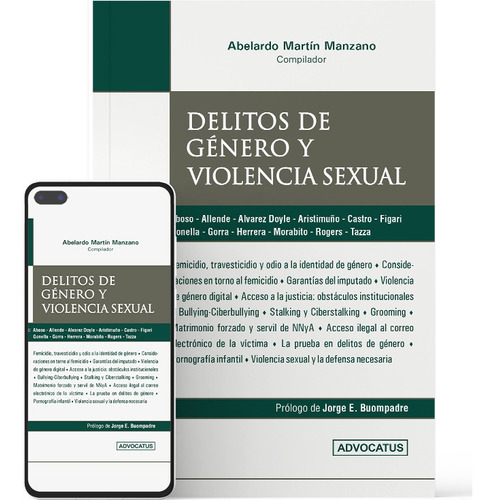 Delitos De Genero Y Violencia Sexual T 1 Manzano Advocatus 