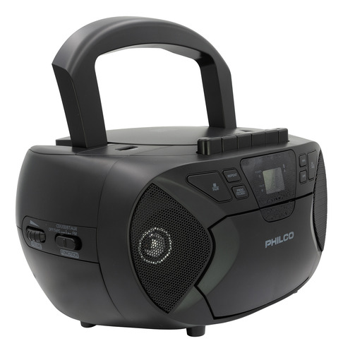 Radio Boombox Bluetooth Con Reproductor Cd Y Casete Philco