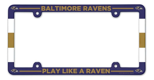 Porta Placa Wincraft Plastico Ravens