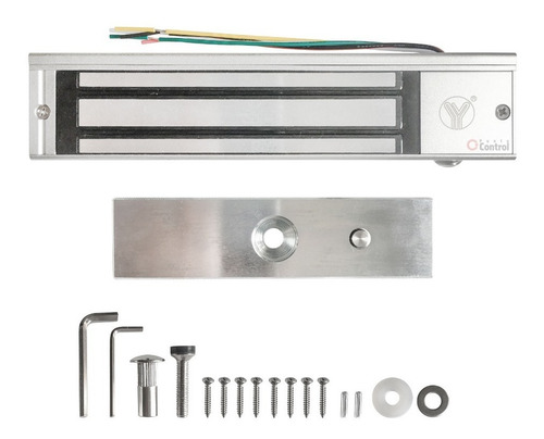 Cerradura Electromagnética Yli 300lbs/180kg Led,sensor 12vcc