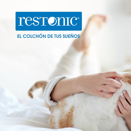Colchón King Size + Matrimonial Restonic Maverick Moon Care