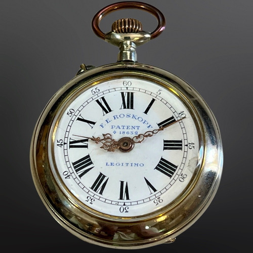 Antiguo Reloj  F.e. Roskopf Patent 18632 Legitimo, Años 1900