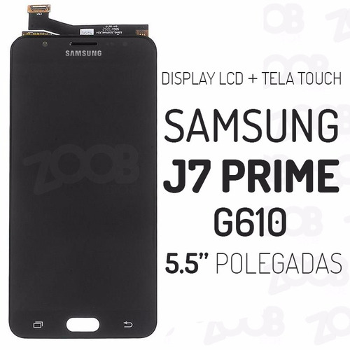 Display Lcd + Tela Touch Samsung J7 Prime G610 G610f G610m