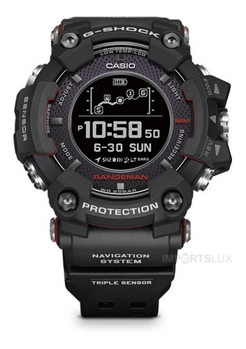 Imagem 2 de 8 de Relógio Casio G-shock Rangeman Solarassisted Gpr-b1000-1jr