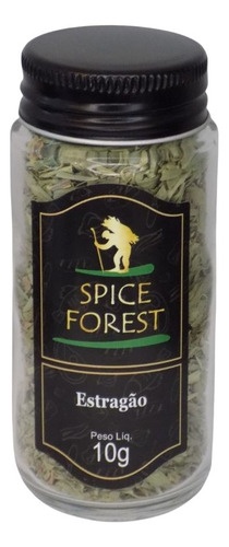 Tempero Condimento Estragão Em Folhas - Spice Forest - 10 G
