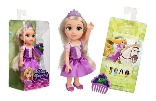 Imagen 6 de 6 de Muñeca Pequeña Rapunzel Jakks - Tapimovil