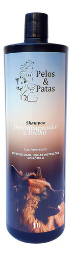 Shampoo Pet Cachorros Desembaraçador De Pelos E Brilho 1l