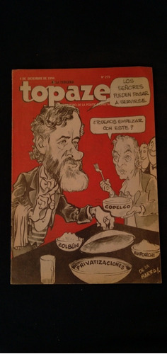 Revista Topaze N° 275 4 De Diciembre De 1994. J S01