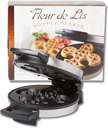 Fleur De Lis - Waffle Maker Belga | Gofres Antiadherente De.