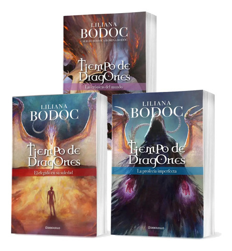 Saga Tiempo De Dragones Liliana Bodoc Debolsillo Zzion