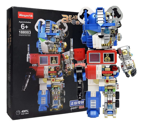 Mecha Bear Building Kits, Optimuss Prime Mechabear Disp...