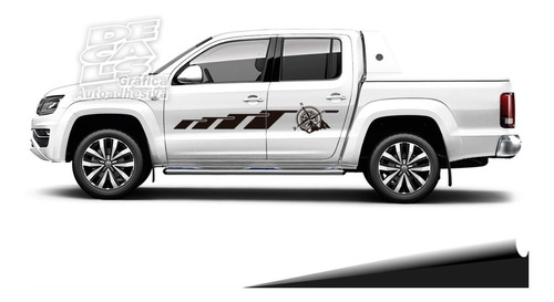 Calco Vw Amarok Supertrail Compass Juego