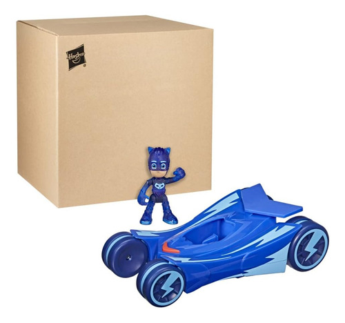 Pj Masks Glow Go Cat Car Preschool Toy Vehicle, Catboy Car L