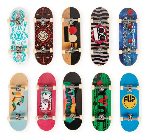 Tablas X10  Miniatura Dedos Tech Deck Fingerboard Skate 