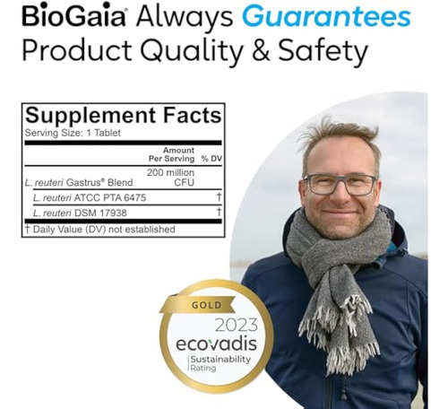 Biogaia Gastrus® 30 Comprimidos Masticables