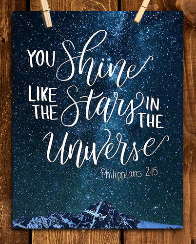 Brillas Como Las Estrellas En El Universo Filipenses 2:15- V