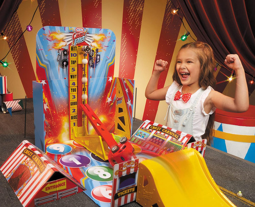 Little Tikes Crazy Fast Flip Flip Flip Carnival Play Con Un