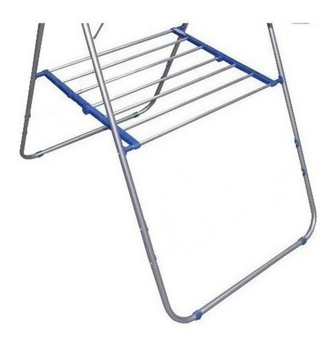 Imagen 5 de 7 de Tendedero Para Ropa De Pie Plegable Tender Acero Inoxidable
