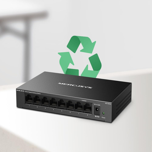 Switch Mercusys Gigabit Ethernet Ms108gs 8 Puertos 1000mbps