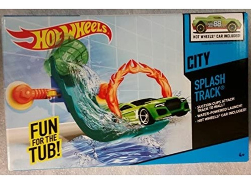 Pista Hot Wheels City Splash Track De Mattel. 