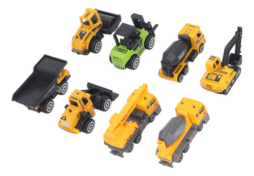 Juego De Juguetes Car Toys De 8 Piezas Para Camiones De Cons
