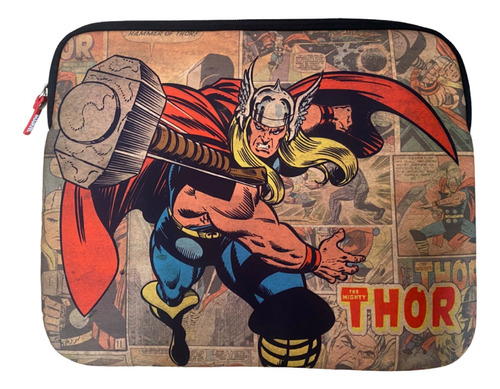 Funda Porta Notebook Marvel Thor Nuevo