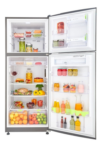 Imagen 2 de 5 de Nevecón no frost Haceb Himalaya H7164NT44 titanio con freezer 448L 115V