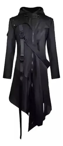 Abrigo De Hombre Moda Punk-retro Gótico Cosplay Praga Doctor