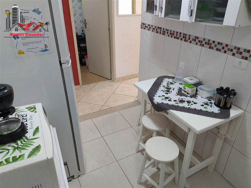 Imagem 16 de 17 de Apartamento 1 Dorm, Predio Frente Praia, Apto Com Vista Ampla Da Praia - Rc172