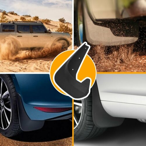 4pcs Car Mud Flaps Splash Guards For Front Or Rear Auto Ccj