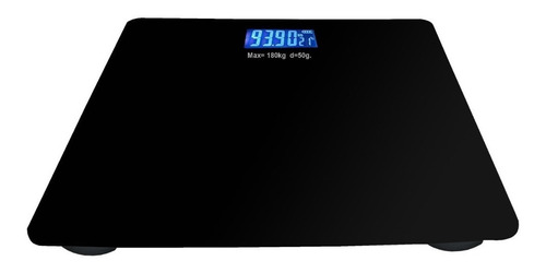 Bascula Digital Deluxe Balanza Personal De Baño 180kg Temper