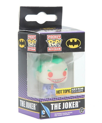 Funko Pop Joker Glow In The Dark Exclusivo Brilla Llavero