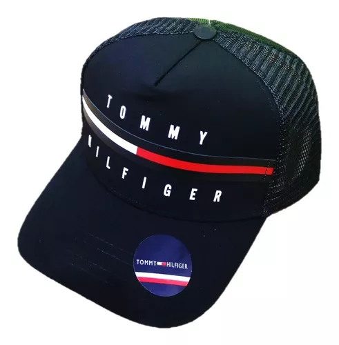 Gorra Tommy Hilfiger Con Maya Color Negra Hombre Gth